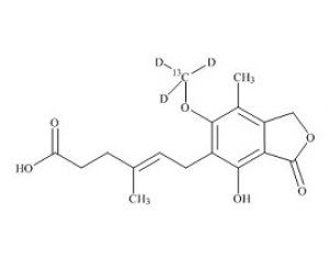 PUNYW12309575 Mycophenolic Acid-13C-d3
