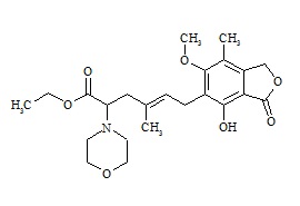 <em>PUNYW12346558</em> <em>Mycophenolate</em> <em>Mofetil</em> <em>Impurity</em> <em>2</em>