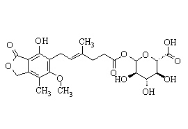PUNYW12292462 <em>Mycophenolic</em> <em>Acid</em> Acyl Glucuronide (Mixture of Diastereomers)