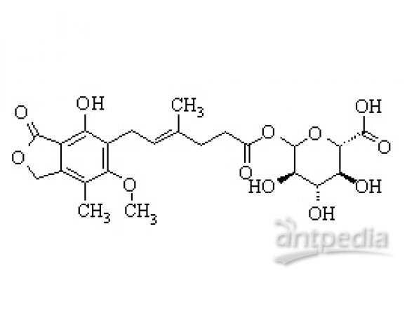 PUNYW12292462 Mycophenolic Acid Acyl Glucuronide (Mixture of Diastereomers)