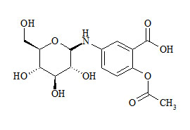 PUNYW11225457 <em>5</em>-(<em>N</em>-β-<em>D-Glucopyranosylamino</em>)acetylsalicylic <em>acid</em>