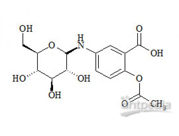PUNYW11225457 5-(N-β-D-Glucopyranosylamino)acetylsalicylic acid