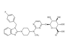 <em>PUNYW26356399</em> <em>Mizolastine-beta-D-Glucuronide</em>