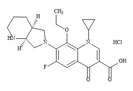 <em>PUNYW5482572</em> <em>Moxifloxacin</em> <em>EP</em> <em>Impurity</em> <em>C</em> <em>HCl</em>