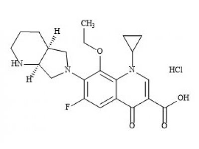 PUNYW5482572 Moxifloxacin EP Impurity C HCl