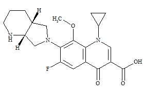 <em>PUNYW5493565</em> <em>Moxifloxacin-R-isomer</em> (<em>ent-Moxifloxacin</em>)