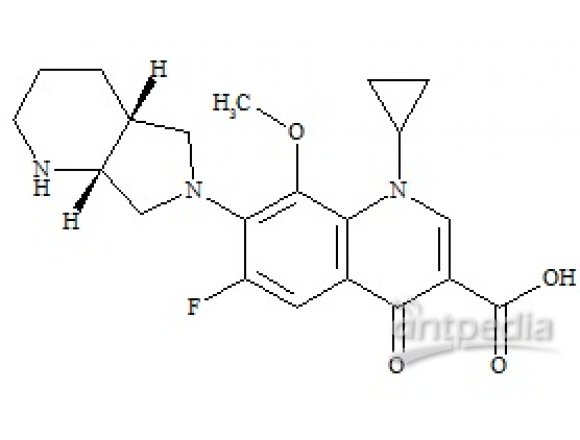 PUNYW5493565 Moxifloxacin-R-isomer (ent-Moxifloxacin)