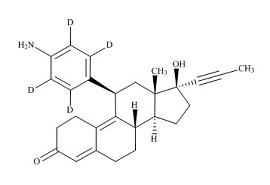 PUNYW19274112 N,N-<em>Didesmethyl</em> Mifepristone-d4