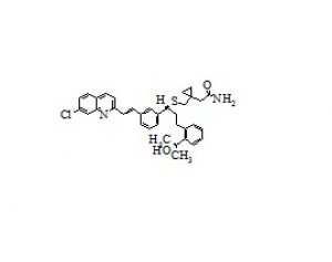 PUNYW6593531 Montelukast Cyclopropacetaneamide Impurity