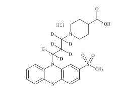 PUNYW25298184 <em>Metopimazine</em> <em>Acid</em>-d6 <em>HCl</em>