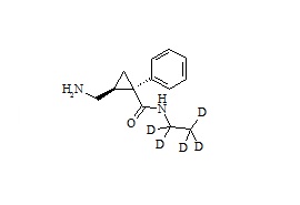 PUNYW8266542 <em>N-Desethyl</em> Milnacipran-d5
