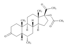 PUNYW5239189 <em>Medroxyprogesterone</em> <em>Acetate</em> <em>EP</em> <em>Impurity</em> F (4,5-beta-Dihydromedroxyprogesterone <em>acetate</em>)