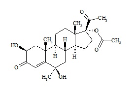 PUNYW5293596 <em>2</em>-beta, 6-beta-Dihydroxy-<em>Medroxyprogesterone</em> Acetate