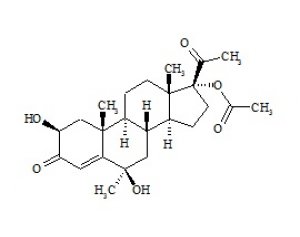 PUNYW5293596 2-beta, 6-beta-Dihydroxy-Medroxyprogesterone Acetate