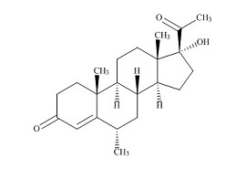 PUNYW5203119 <em>Medroxyprogesterone</em> (<em>Medroxyprogesterone</em> <em>Acetate</em> EP <em>Impurity</em> B)