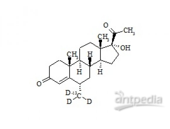 PUNYW5210175 Medroxyprogesterone-13C-d3