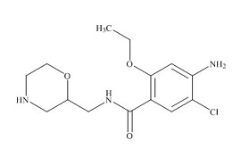PUNYW20308395 <em>Mosapride</em> <em>Impurity</em> 5 (Des-<em>4</em>-Fluorobenzyl <em>Mosapride</em>)