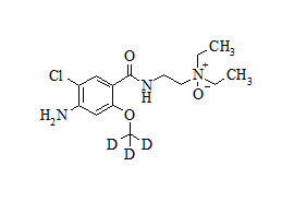 <em>PUNYW22994538</em> <em>Metoclopramide</em>-d3 <em>N-Oxide</em>