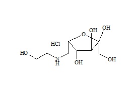 <em>PUNYW21465315</em> <em>6-Deoxy-6</em>-[(<em>2-Hydroxyethyl</em>)<em>amino</em>]-<em>beta-L-Sorbofuranose</em> <em>HCl</em>