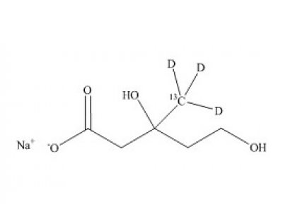 PUNYW26813343 Mevalonic Acid-13C-d3 Sodium Salt