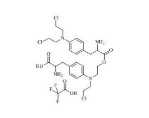 PUNYW11457454 rac-Melphalan EP Impurity G Trifluoroacetate (rac-Melphalan Dimer Trifluoroacetate)