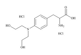 PUNYW11501518 rac-<em>Melphalan</em> EP Impurity A DiHCl (Dihydroxy <em>Melphalan</em> DiHCl)