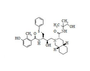 PUNYW23498205 Nelfinavir Hydroxy-tert-butylamide