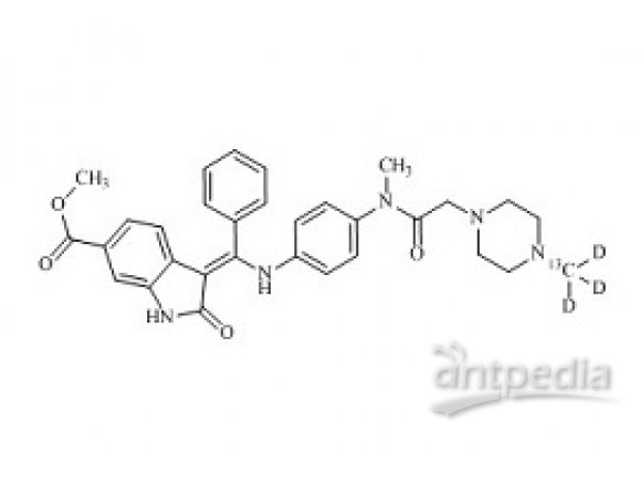 PUNYW9744526 Nintedanib-13C-d3 (Intedanib-13C-d3)