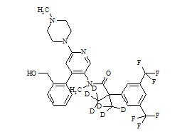 PUNYW14442514 Monohydroxy <em>Netupitant</em>-D6