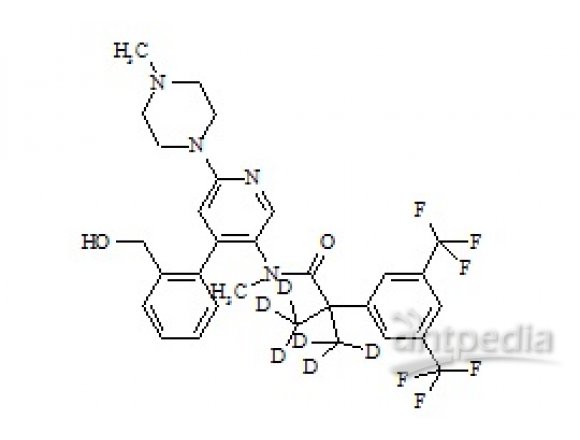 PUNYW14442514 Monohydroxy Netupitant-D6