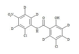 <em>PUNYW26873566</em> <em>Niclosamide</em>-d6