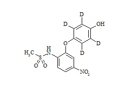 PUNYW18801191 4-Hydroxy <em>nimesulide</em>-d4