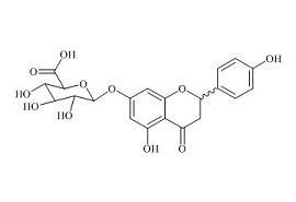 PUNYW26593172 Naringenin 7-O-<em>beta</em>-D-Glucuronide (<em>Mixture</em> of <em>Diastereomers</em>)