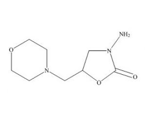 PUNYW27505389 AMOZ (3-Amino-5-(4-morpholinylmethyl)-2-oxazolidinone)
