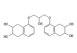 <em>PUNYW18775336</em> <em>Nadolol</em> <em>Impurity</em> <em>C</em> (<em>Mixture</em> of <em>Diasteromers</em>)