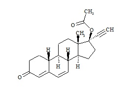 PUNYW9856556 <em>6,7-Dehydro</em> Norethindrone Acetate