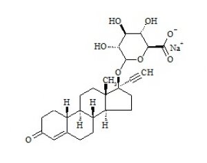 PUNYW9782358 Norethindrone 17-O-Glucuronide Sodium Salt