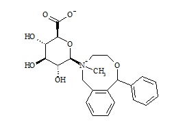 PUNYW22026510 Nefopam N-<em>Glucuronide</em> (<em>Mixture</em> of <em>Diastereomers</em>)