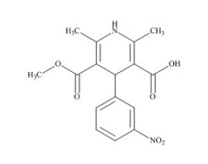 PUNYW21502486 Nicardipine Carboxylic Acid Derivative (Nifedipine Impurity 2)