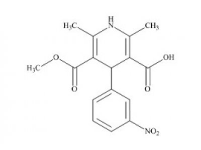 PUNYW21502486 Nicardipine Carboxylic Acid Derivative (Nifedipine Impurity 2)
