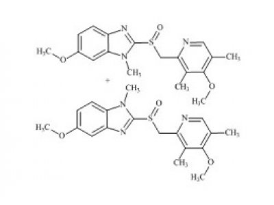PUNYW6145475 N-Methyl Omeprazole (Mixture of Isomers)