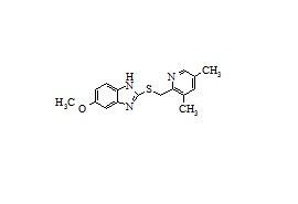 PUNYW6158519 <em>5-Methoxy-2</em>-[[(<em>3,5-Dimethylpyridin-2-yl</em>)<em>methyl</em>]sulphanyl]-1H-<em>Benzimidazole</em>