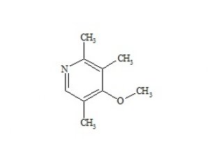 PUNYW6194182 Omeprazole Related Compound 2 (4-Methoxy-2, 3, 5-Trimethylpyridine)