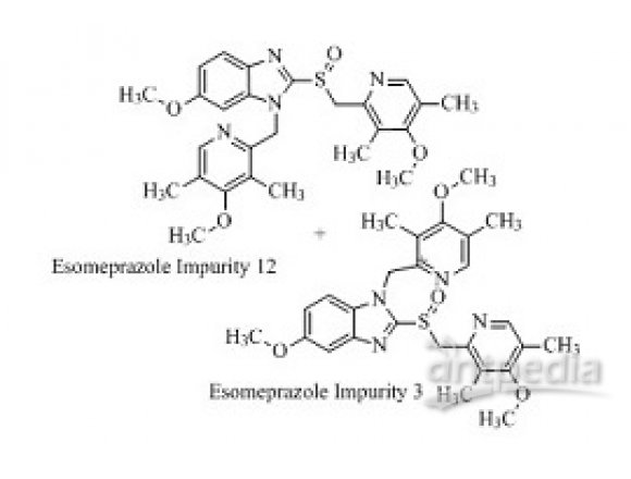 PUNYW6264535 Esomeprazole Impurity 11 (Mixture of Esomeprazole Impurity 3 and Esomeprazole Impurity 12)