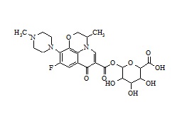 <em>PUNYW22579134</em> <em>Ofloxacin</em> <em>Acyl-beta-D-glucuronide</em>