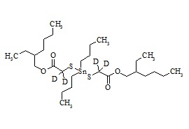PUNYW24903469 <em>Dibutyltin</em> <em>bis</em>(<em>2-ethylhexyl</em> <em>mercaptoacetate</em>)-d4