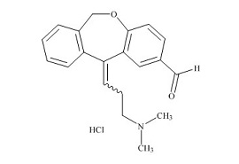 PUNYW19078154 Olopatadine Carbaldehyde <em>HCl</em> (<em>Mixture</em> of <em>Z</em> and <em>E</em> <em>Isomers</em>)