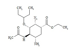<em>PUNYW5752265</em> <em>Oseltamivir</em> <em>Impurity</em> <em>B</em> (<em>2-Azido</em> <em>Impurity</em>)