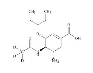 PUNYW5765349 Oseltamivir-13C-d3 Carboxylic Acid