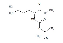<em>PUNYW21535288</em> <em>Boc-L-Ornithine</em> <em>Methyl</em> <em>Ester</em> <em>HCl</em>